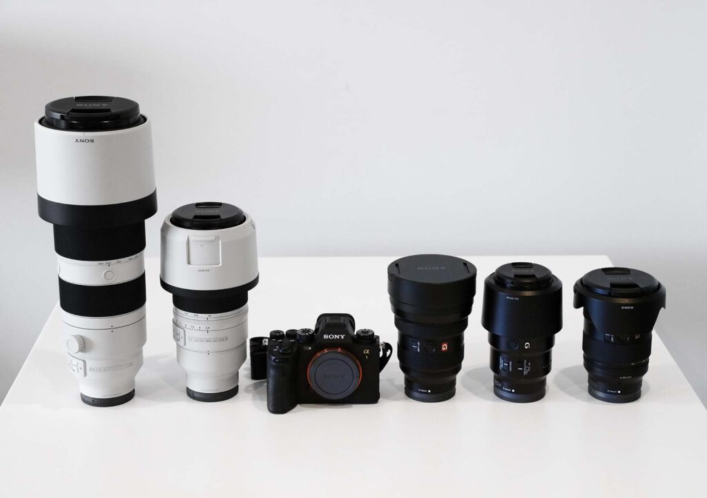 Camera Sony Ayla's equipment